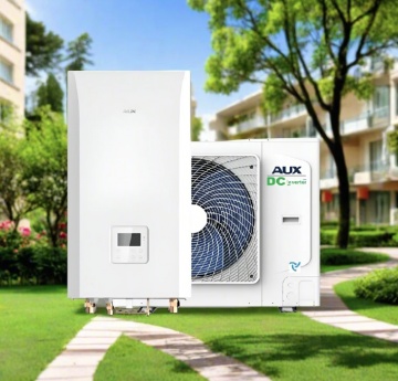 Aux AI Therma Split 12 kW air to water heat pump (R32, 380V)